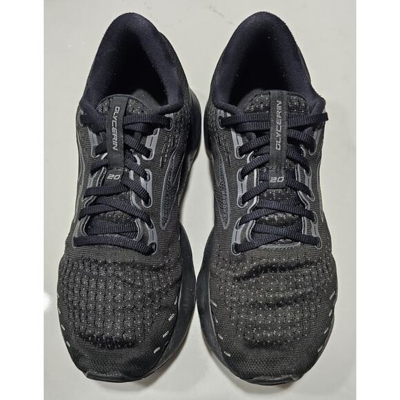 Brooks Glycerin GTS 20 Mens 10.5D Black/Black Gym Running Sneakers main image 10